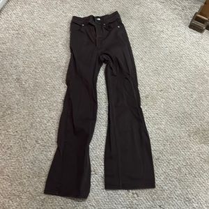 H&M size 2 brown wide leg jeans